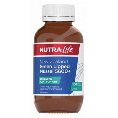 Nutralife 纽乐 Green Lipped Mussel 青口精华胶囊 5600+ 100粒